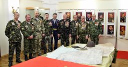  Открылась выставка "Верные воинскому долгу"