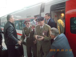Поезд Дружбы. Остановка – казачий корпус. 