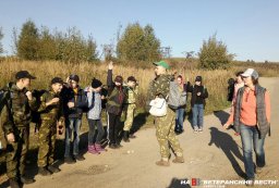 Юнармейцы  прошли "Школу пластунов"