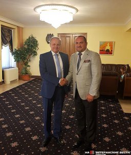 В.Калинин встретился с С.Копыркиным