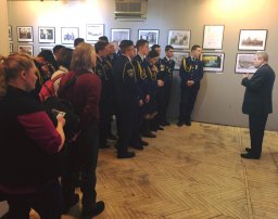 В Москве прошёл "Урок Мужества" для кадетов 