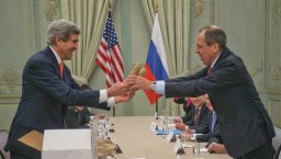 Встреча Лаврова и Керри началась в Париже