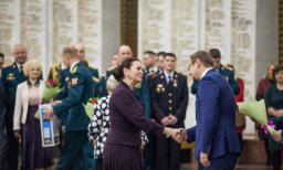 В Музее Победы чествовали росгвардейцев