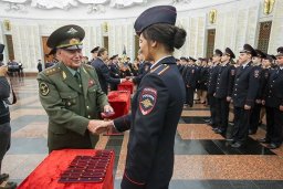 Лейтенантские погоны - на Поклонной горе