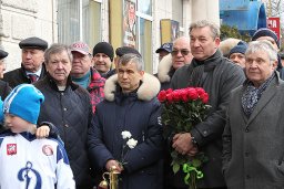 Открыта мемориальная доска А.Чернышеву