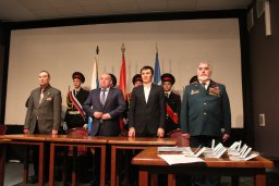 В столичной "Искре" чествовали призывников
