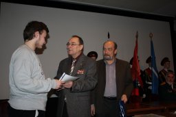 В столичной "Искре" чествовали призывников