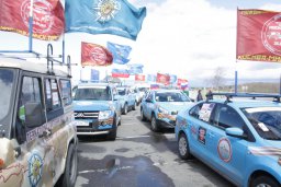 Брест встретил пилотов пробега ДОСААФ