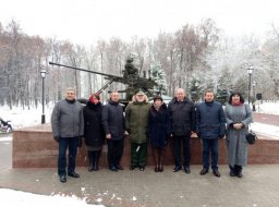 Открыт элемент мемориала «Оружие Победы»