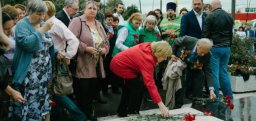 Акция «Свеча памяти» в Ново-Переделкино