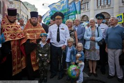 Ветераны приняли участие в Дне ВДВ