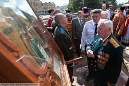 Ветераны приняли участие в Дне ВДВ