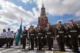 Ветераны приняли участие в Дне ВДВ