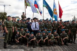 Ветераны приняли участие в Дне ВДВ