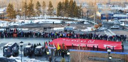 Автомарш пересек Амурскую область