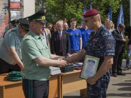В Москве сдали экзамен на зеленый берет