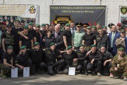 В Москве сдали экзамен на зеленый берет
