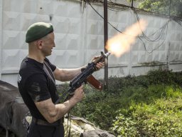 В Москве сдали экзамен на зеленый берет