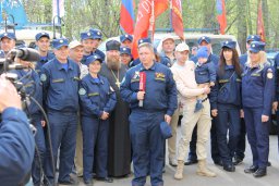 Пробег "Дорогами славы" вернулся в Москву