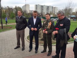 В Москве заложен знак памяти чернобыльцам