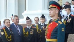 Московских кадетов поздравили с юбилеем